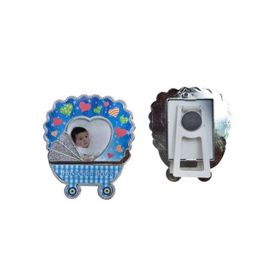 Fotoğraf Çerçevesi Puset Hoşgeldin Bebek Plastik (25 Adet) Fotoğraf Çerçevesi Puset Hoşgeldin Bebek Plastik (25 Adet)