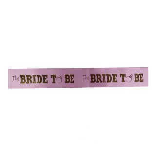 gelin kusagi altin varakli the bride to be 6 cm x 2 mt kurdele