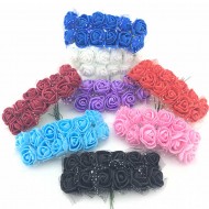 Lateks Gül Küçük Organzeli Ve Parlak (144 Adet) Lateks Gül Küçük Organzeli Ve Parlak (144 Adet)