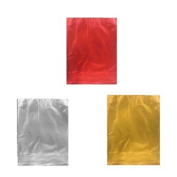 Hediye Paketi İçin Metalize Yapışkanlı Poşet 17X25 CM (100 Adet) Hediye Paketi İçin Metalize Yapışkanlı Poşet 17X25 CM (100 Adet)