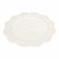 Dolphin Kağıt Kase Altlığı Yuvarlak Dantel 18 CM (100 Adet)
