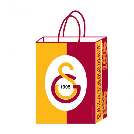 Galatasaray Temalı Kağıt Parti Çantası Taraftar 18X24 (12 Adet) Galatasaray Temalı Kağıt Parti Çantası Taraftar 18X24 (12 Adet)