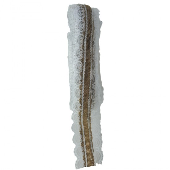 Kanaviçe Kurdele Kenarı Geniş Dantelli 5 CM (5 Metre) Kanaviçe Kurdele Kenarı Geniş Dantelli 5 CM (5 Metre)