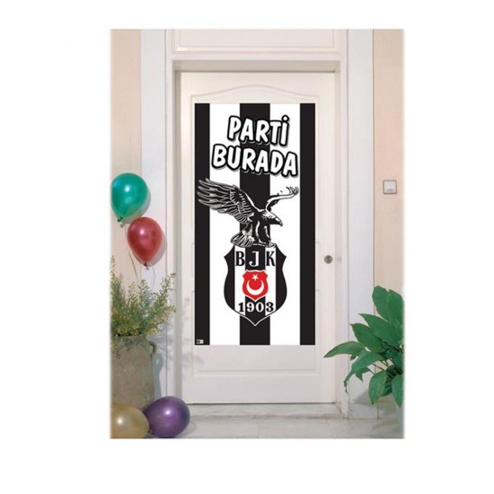 Beşiktaş Temalı Kapı Banner Taraftar Kapı Afişi Beşiktaş Temalı Kapı Banner Taraftar Kapı Afişi