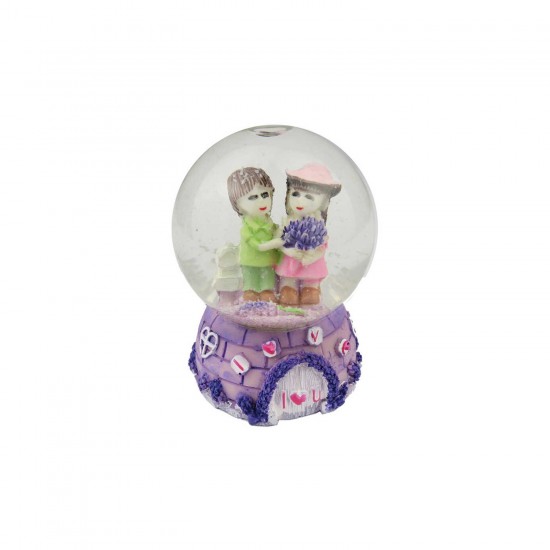 Kar Küresi I Love You Yazılı Küçük Boy 6 CM Kar Küresi I Love You Yazılı Küçük Boy 6 CM