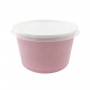 Karton Çorba Kasesi Kapaklı 11 Cm X 7 Cm (25 Adet)