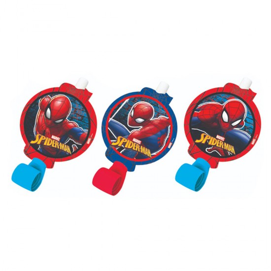Spiderman Ultimate Temalı Kaynana Dili (6 Adet) Spiderman Ultimate Temalı Kaynana Dili (6 Adet)