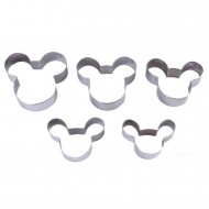 Kek Kurabiye Ve Pasta Kalıbı Metal 5 Li Set Mickey Mause Kek Kurabiye Ve Pasta Kalıbı Metal 5 Li Set Mickey Mause