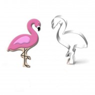 Kek Kurabiye Ve Pasta Kalıbı Metal Flamingo Şekilli 10.5X5.5 CM Kek Kurabiye Ve Pasta Kalıbı Metal Flamingo Şekilli 10.5X5.5 CM