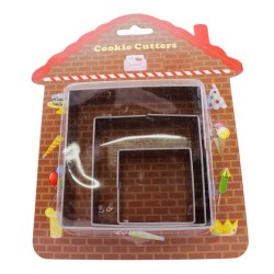 Kek Kurabiye Ve Pasta Kalıbı Metal Kare 3 Lü Set 021 Kek Kurabiye Ve Pasta Kalıbı Metal Kare 3 Lü Set 021