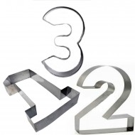 Kek Ve Pasta Kalıbı 1-2-3 Yaş 32X12 Cm