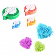 Knitting Loom Pon Pon Yapma Makinası 4'lü Set Knitting Loom Pon Pon Yapma Makinası 4'lü Set