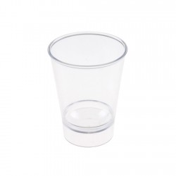 Kristal  Akrilik Shot Bardağı Şeffaf 50 CC (12 Adet) Kristal  Akrilik Shot Bardağı Şeffaf 50 CC (12 Adet)