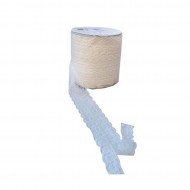Kurdela Dantelli Çift 2 Katlı 5 Cm (10 Metre) Kurdela Dantelli Çift 2 Katlı 5 Cm (10 Metre)