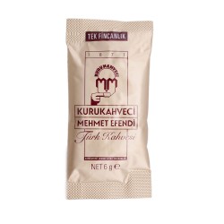 Kurukahveci Mehmet Efendi Türk Kahvesi 6 GR Bir Fincanlık 12 Lİ Kurukahveci Mehmet Efendi Türk Kahvesi 6 GR Bir Fincanlık 12 Lİ