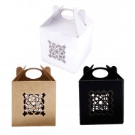 Karton Kutu Lazer Kesim Kına Çerez Ve Hediye İçin 6X6X6 (25 Adet)