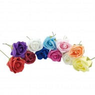 Lateks Gül Tekli Battal Boy (20 Adet)