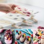 Magnum Şekilli Silikon Dondurma Tatlı Meybuz Kalıbı 8 li Magnum Şekilli Silikon Dondurma Tatlı Meybuz Kalıbı 8 li