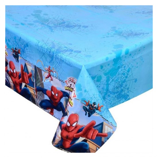 Spiderman Web Warrıorstemalı Masa Örtüsü 120X180 Cm Spiderman Web Warrıorstemalı Masa Örtüsü 120X180 Cm