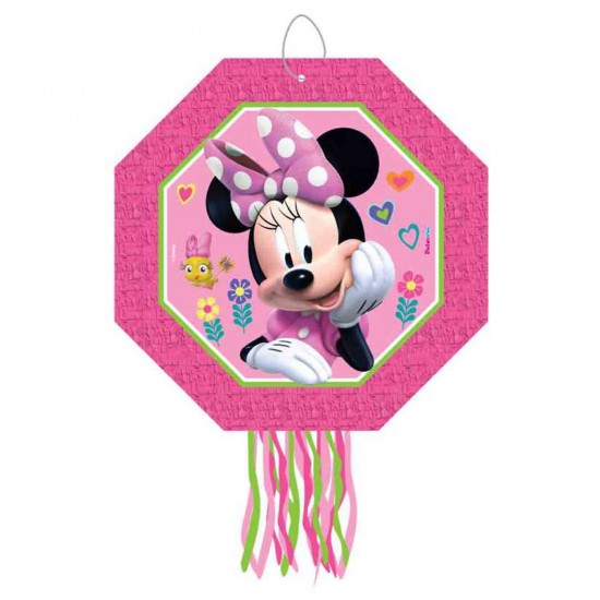 Minnie Mause Happy Helpers Temalı Pinyata Çubuklu Minnie Mause Happy Helpers Temalı Pinyata Çubuklu