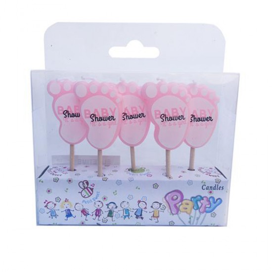 Mum Çocuk Ayağı 5 Li Set Mum Çocuk Ayağı 5 Li Set