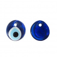 Cam Nazar Boncuğu 3 Cm Delikli (20 Adet)