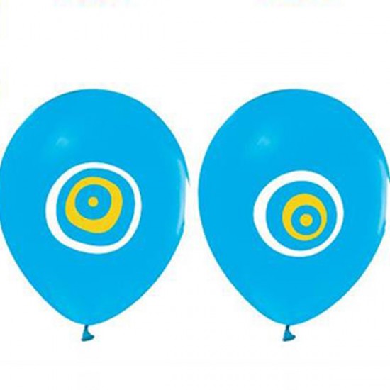 Balon Nazar Boncuğu Baskılı (20 Adet) Balon Nazar Boncuğu Baskılı (20 Adet)