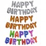 Folyo Balon Happy Birthday Yazısı