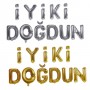 Folyo Balon İyiki Doğdun Yazılı 40 CM Folyo Balon İyiki Doğdun Yazılı 40 CM