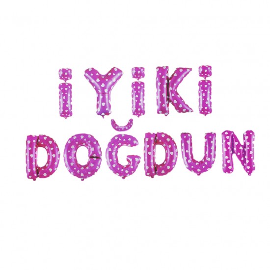 İyiki Doğdun Folyo Balon Pembe / Mavi İyiki Doğdun Folyo Balon Pembe / Mavi