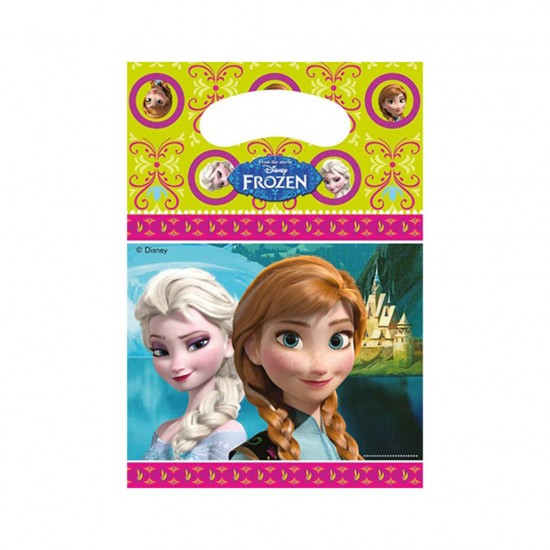 Frozen Parti Çantası (6 Adet) Frozen Parti Çantası (6 Adet)