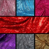 Payet Pullu Kumaş Parti Masa Örtüsü  100 X140 Cm