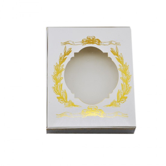 Pencereli Karton Kutu Yaldızlı 15X12X3 (25 Adet) Pencereli Karton Kutu Yaldızlı 15X12X3 (25 Adet)