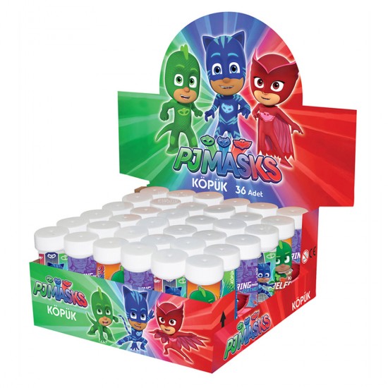 Pj Masks Temalı Köpüklü Üflemeli Baloncuk (8 Adet) Pj Masks Temalı Köpüklü Üflemeli Baloncuk (8 Adet)