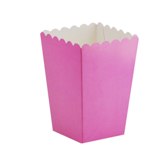 Popcorn Kutusu Karton Düz Renk (Mısır Cips Kutusu) (10 Adet) Popcorn Kutusu Karton Düz Renk (Mısır Cips Kutusu) (10 Adet)