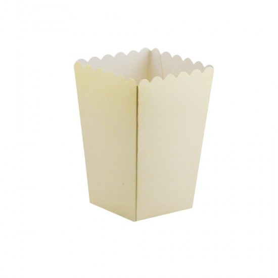 Popcorn Kutusu Karton Düz Renk (Mısır Cips Kutusu) (10 Adet) Popcorn Kutusu Karton Düz Renk (Mısır Cips Kutusu) (10 Adet)