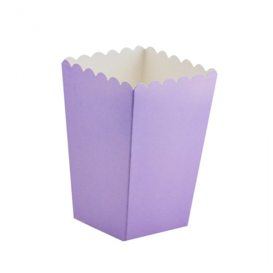 Popcorn Kutusu Karton Düz Renk (Mısır Cips Kutusu) (10 Adet) Popcorn Kutusu Karton Düz Renk (Mısır Cips Kutusu) (10 Adet)