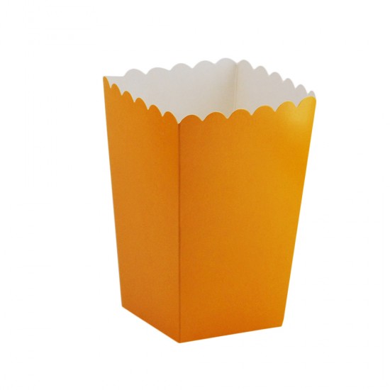 Popcorn Kutusu Karton Düz Renk (Mısır Cips Kutusu) (10 Adet) Popcorn Kutusu Karton Düz Renk (Mısır Cips Kutusu) (10 Adet)