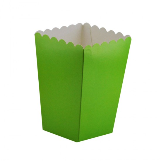 Popcorn Kutusu Karton Düz Renk (Mısır Cips Kutusu) (10 Adet) Popcorn Kutusu Karton Düz Renk (Mısır Cips Kutusu) (10 Adet)