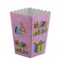 Popcorn Kutusu Karton Happy Birthday (Mısır Kutusu) (10 Adet) Popcorn Kutusu Karton Happy Birthday (Mısır Kutusu) (10 Adet)