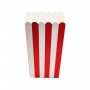 Popcorn Kutusu Karton Çizgili (Mısır Cips Kutusu) (10 Adet) Popcorn Kutusu Karton Çizgili (Mısır Cips Kutusu) (10 Adet)