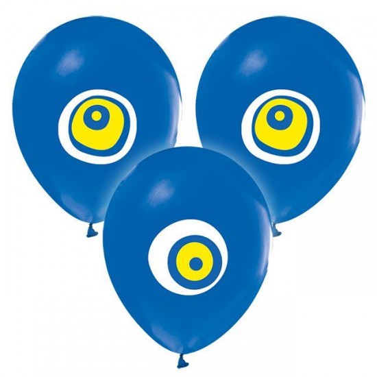 Balon Nazar Boncuğu Baskılı (20 Adet) Balon Nazar Boncuğu Baskılı (20 Adet)