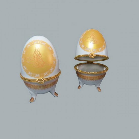 Yumurta Seramik Tuğralı (10 Adet)