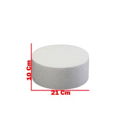 Strafor Pasta Tek  Katlı (Strafor Stand Tek  Katlı) 21 CM Strafor Pasta Tek  Katlı (Strafor Stand Tek  Katlı) 21 CM