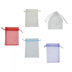 Kına Çerez Kesesi Taşlı 12X17 Cm  (50 Adet) Kına Çerez Kesesi Taşlı 12X17 Cm  (50 Adet)