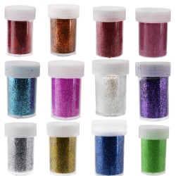 Toz Sim Karışık  Renkli Aynı Pakette 10 GRAM (12 Adet) Toz Sim Karışık  Renkli Aynı Pakette 10 GRAM (12 Adet)