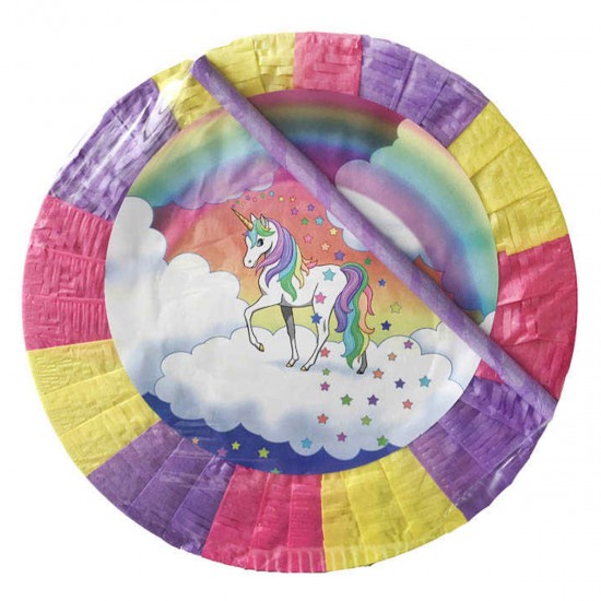Unicorn Temalı Pinyata Sopalı 45X10 CM Unicorn Temalı Pinyata Sopalı 45X10 CM