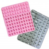 Silikon Kek Kalıp Çikolata Minik Meyve Figürleri Kalıbı Şeker Hamuru Jelibon Kalıbı