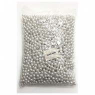 İnci Yuvarlak Delikli Plastik (500) Grm  İnci Yuvarlak Delikli Plastik (500) Grm