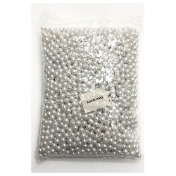 İnci Yuvarlak Delikli Plastik (500) Grm  İnci Yuvarlak Delikli Plastik (500) Grm